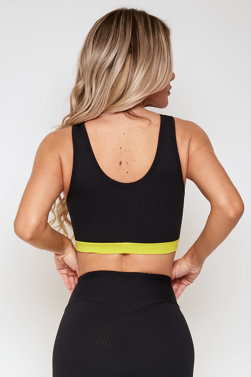 Lets Gym - Top Slim Shape Lime - 2116LM