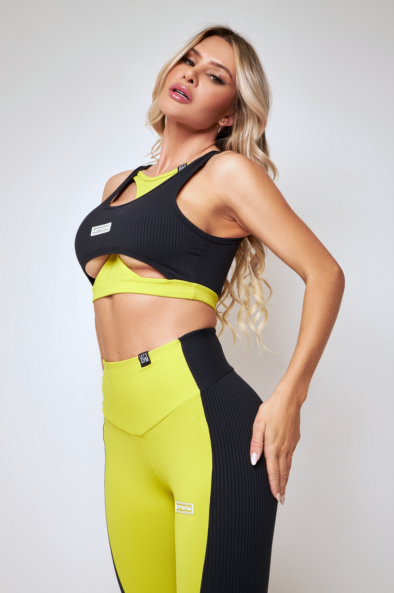 Lets Gym - Top Slim Shape Lime - 2116LM