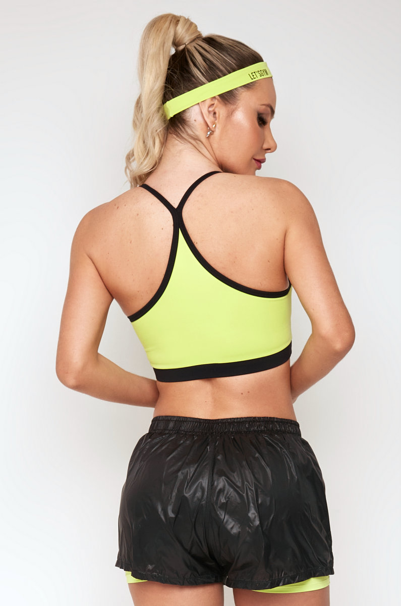 Lets Gym - Top Dynamic Lime - 2162LM
