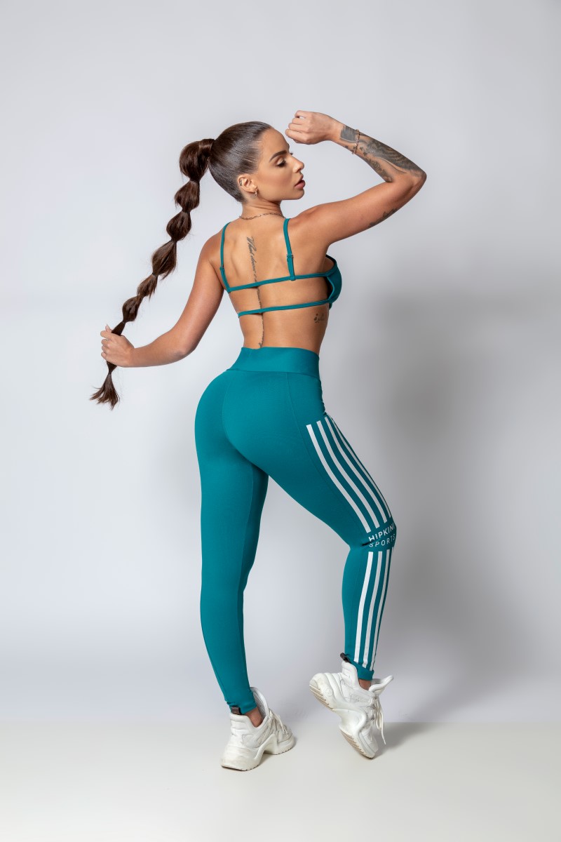 Hipkini - Legging Sporty Style Green - 33330249