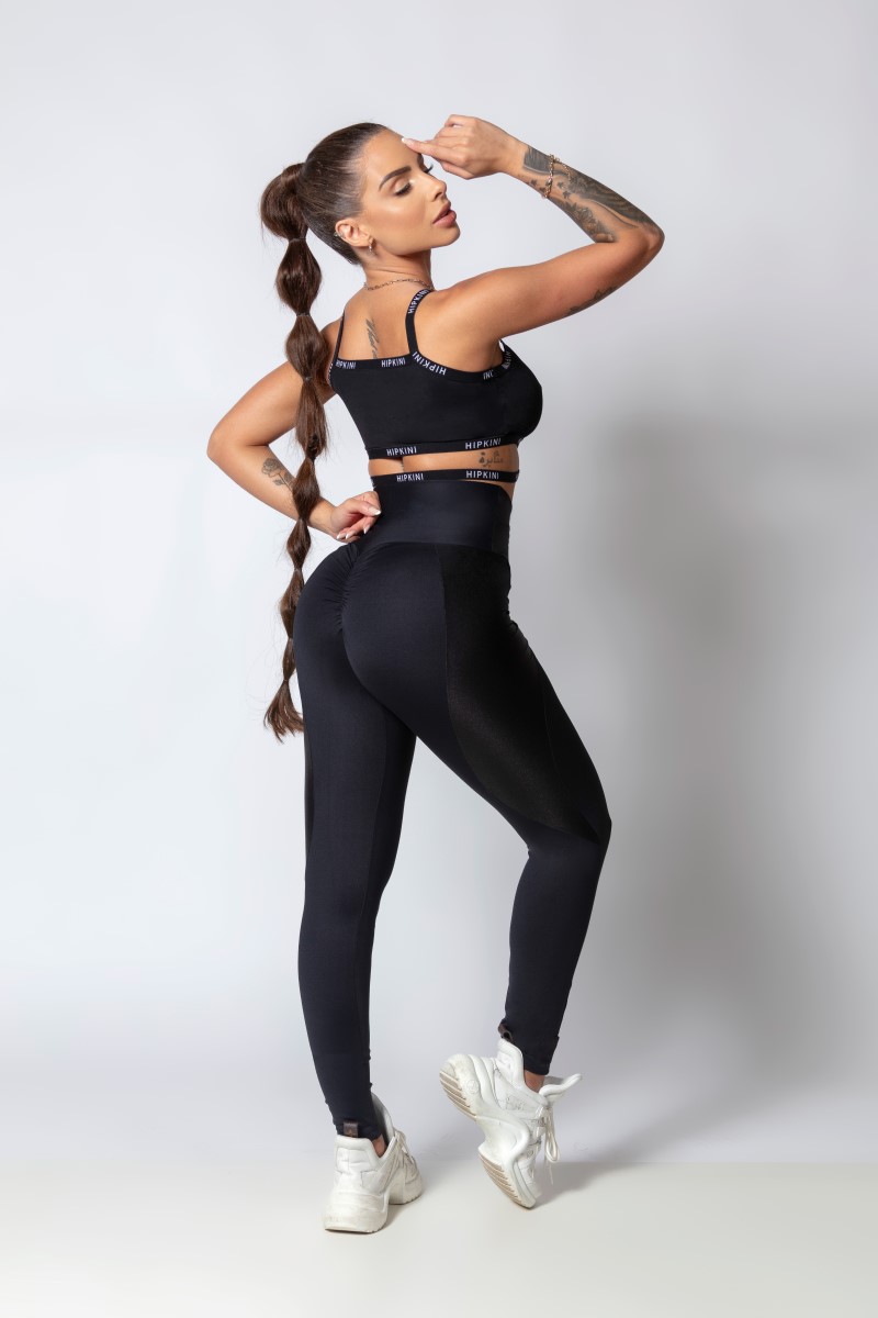 Hipkini - Legging Sporty Style Preto - 33330263