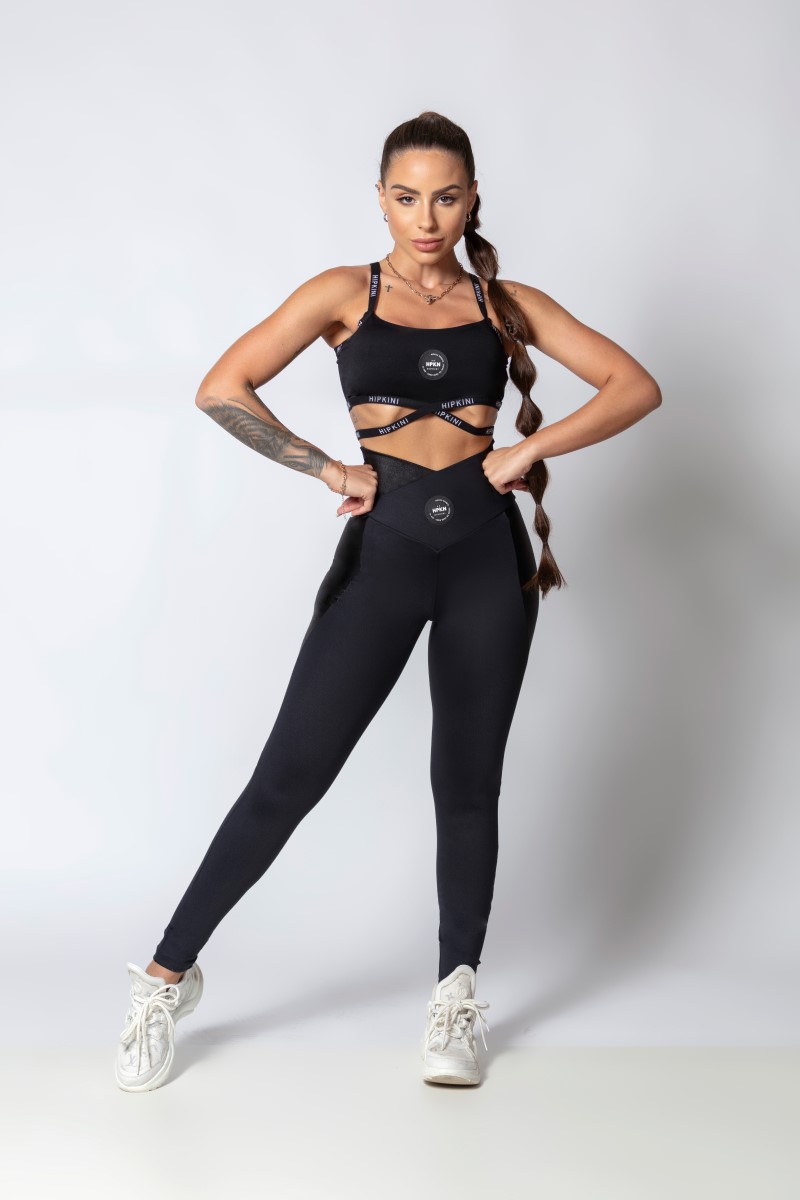 Hipkini - Legging Sporty Style Preto - 33330263