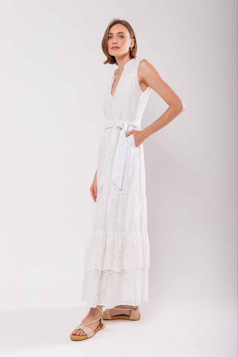 Hidrogênio - 3 MARIAS DE LAISE DRESS / LINING MILANO OFF WHITE - 19849018