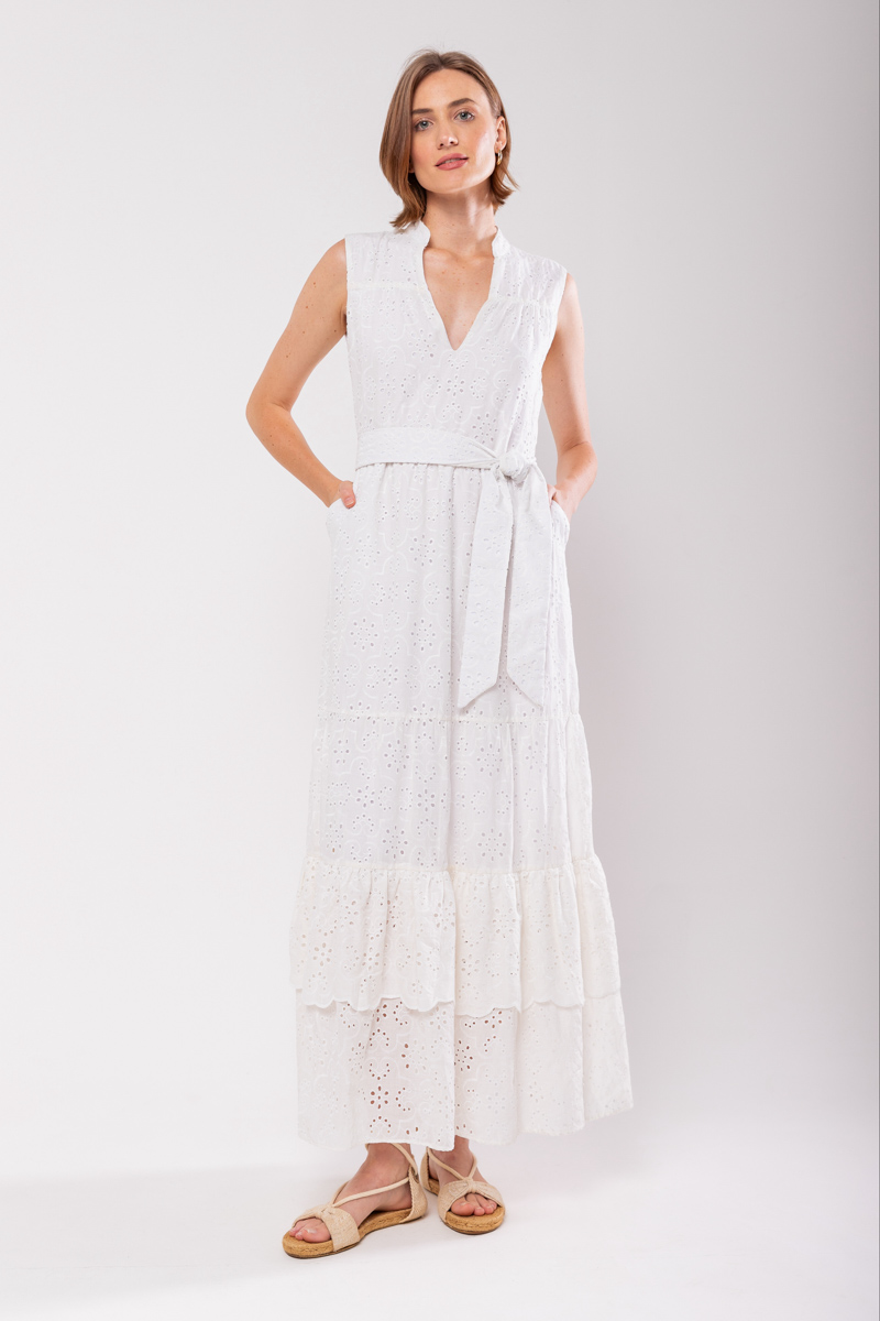 Hidrogênio - 3 MARIAS DE LAISE DRESS / LINING MILANO OFF WHITE - 19849018