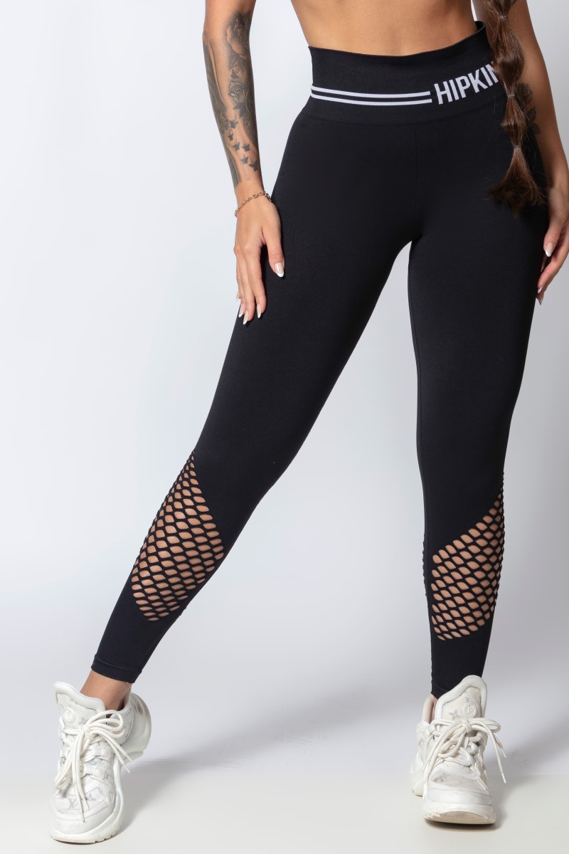 Hipkini - Black Sporty Style Seamless Legging - 33330283