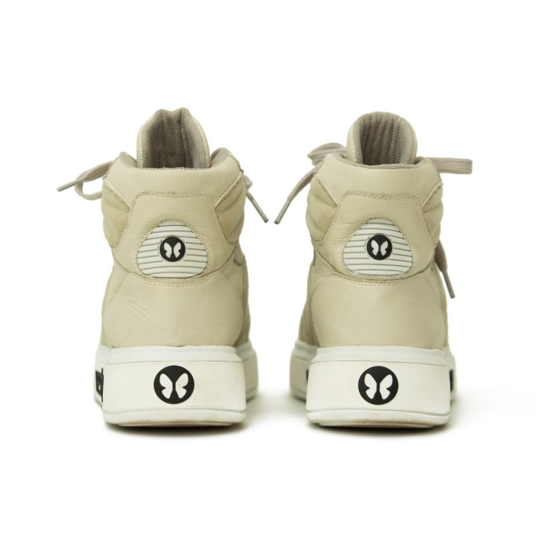 Vestem - Basquiat Off White and Ecru Sneakers - TE25.C0140