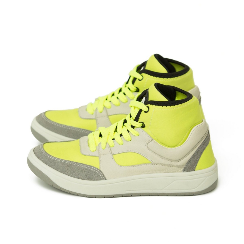 Vestem - Neon Yellow Dali Sneakers - TE28.C0009