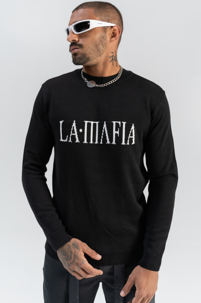 Lamafia - Lamafia Tricot Shirt Black - 27760