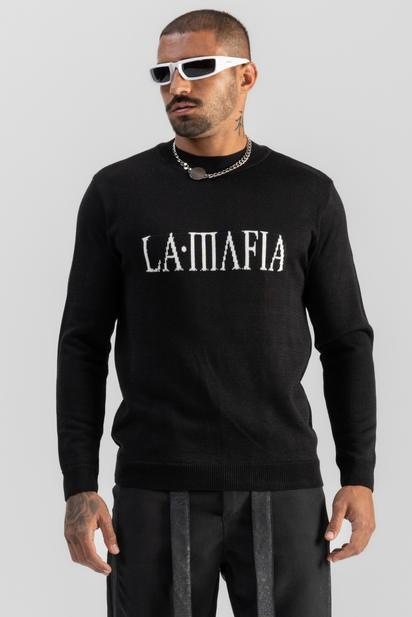 Lamafia - Lamafia Tricot Shirt Black - 27760