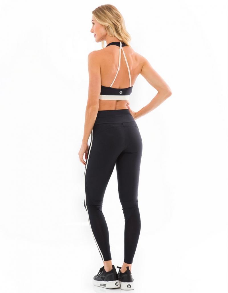 Vestem - Black Greice Leggings and Top Set - KIT502.C0002