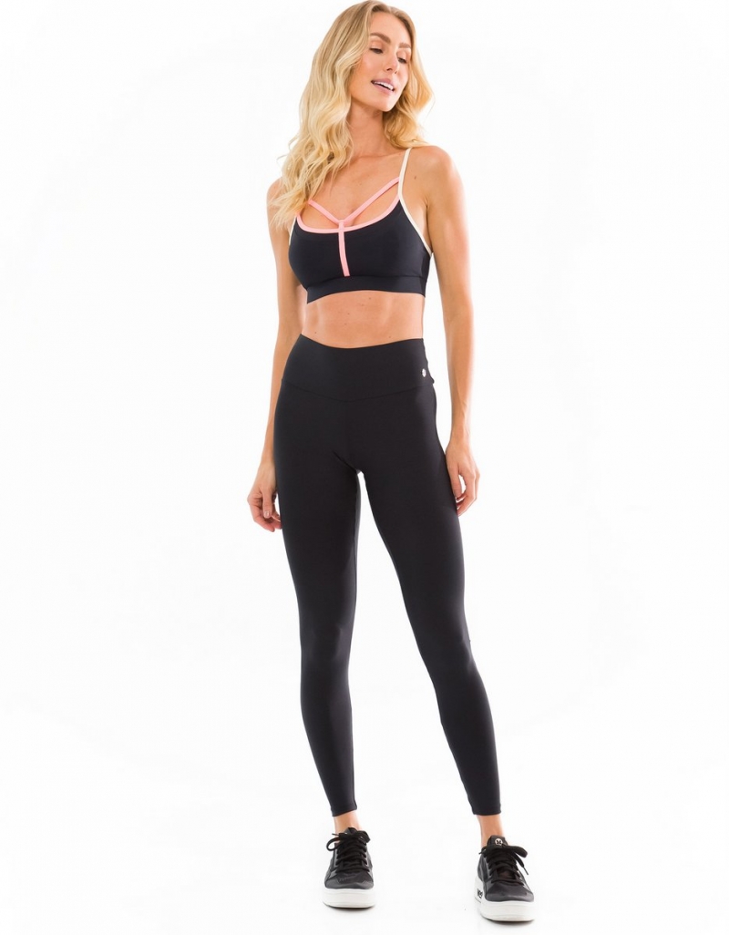 Vestem - Black Dandara Leggings and Top Set - KIT506.C0002