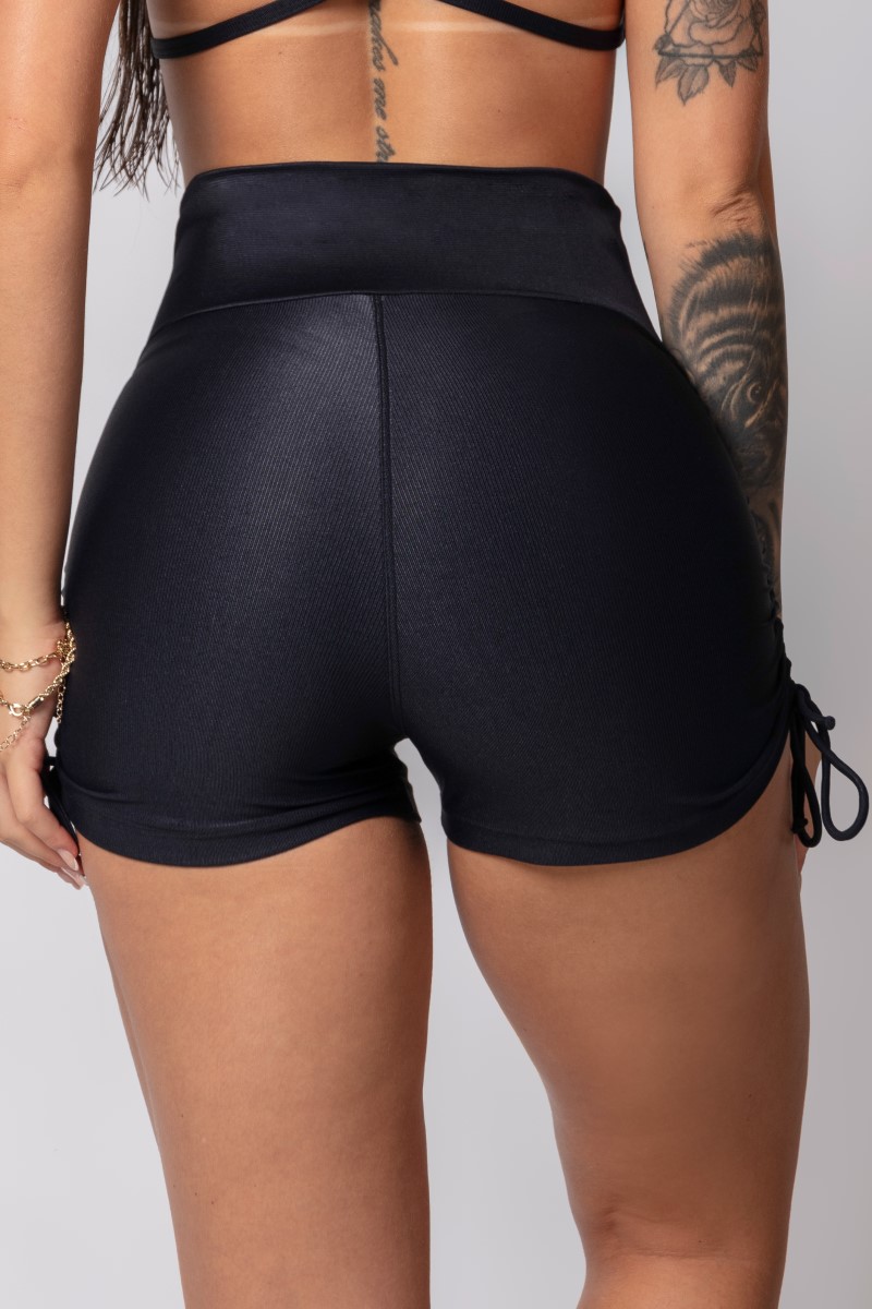 Hipkini - Shorts Fresh Preto com Amarração - 33330294