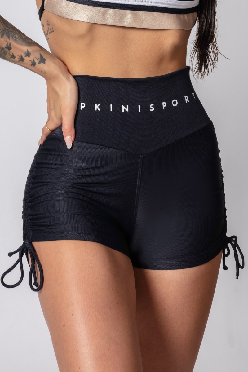 Hipkini - Fresh Black Shorts with Tie - 33330294