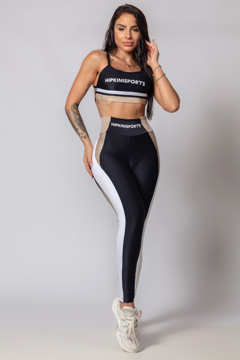 Hipkini - Legging Fresh Preta Silk - 33330293