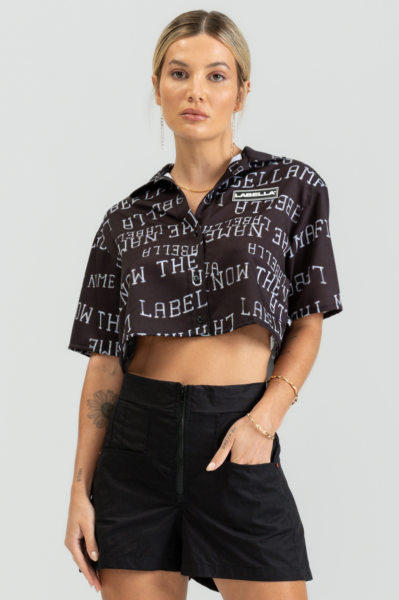 Labellamafia - Camisa Plano Impulse Estampado Labellamafia - 30259