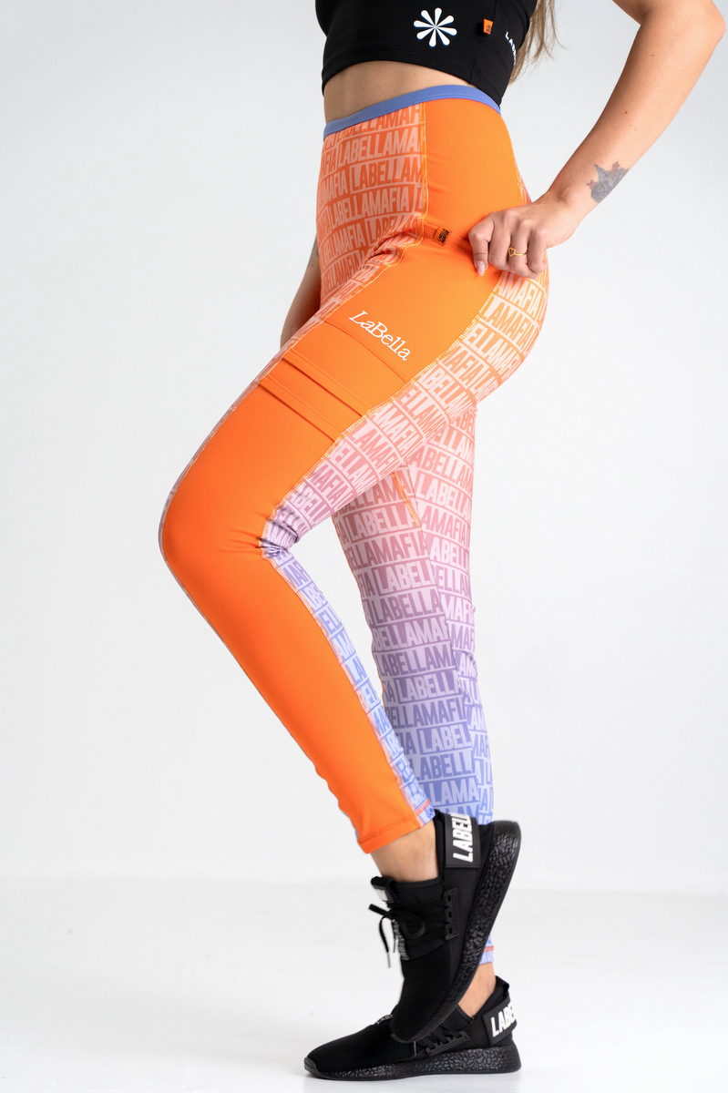 Labellamafia - Blue Labellamafia Beachsports Legging - 30680