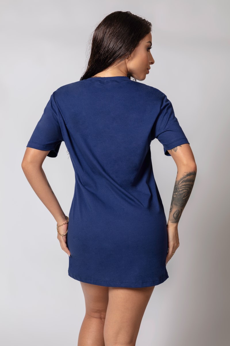 Hipkini - Large T-Shirt Fresh Blue with Silk - 33330305