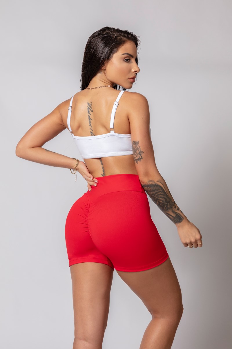 Hipkini - Shorts Fresh Vermelho - 33330309