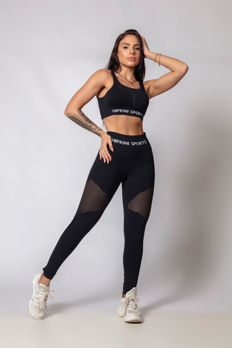 Hipkini - Black Fresh Seamless Legging - 33330322