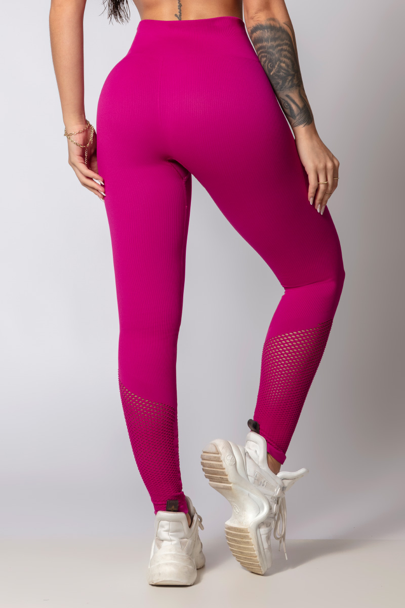 Hipkini - Legging Fresh Seamless Rosa Chok Canelada - 33330330