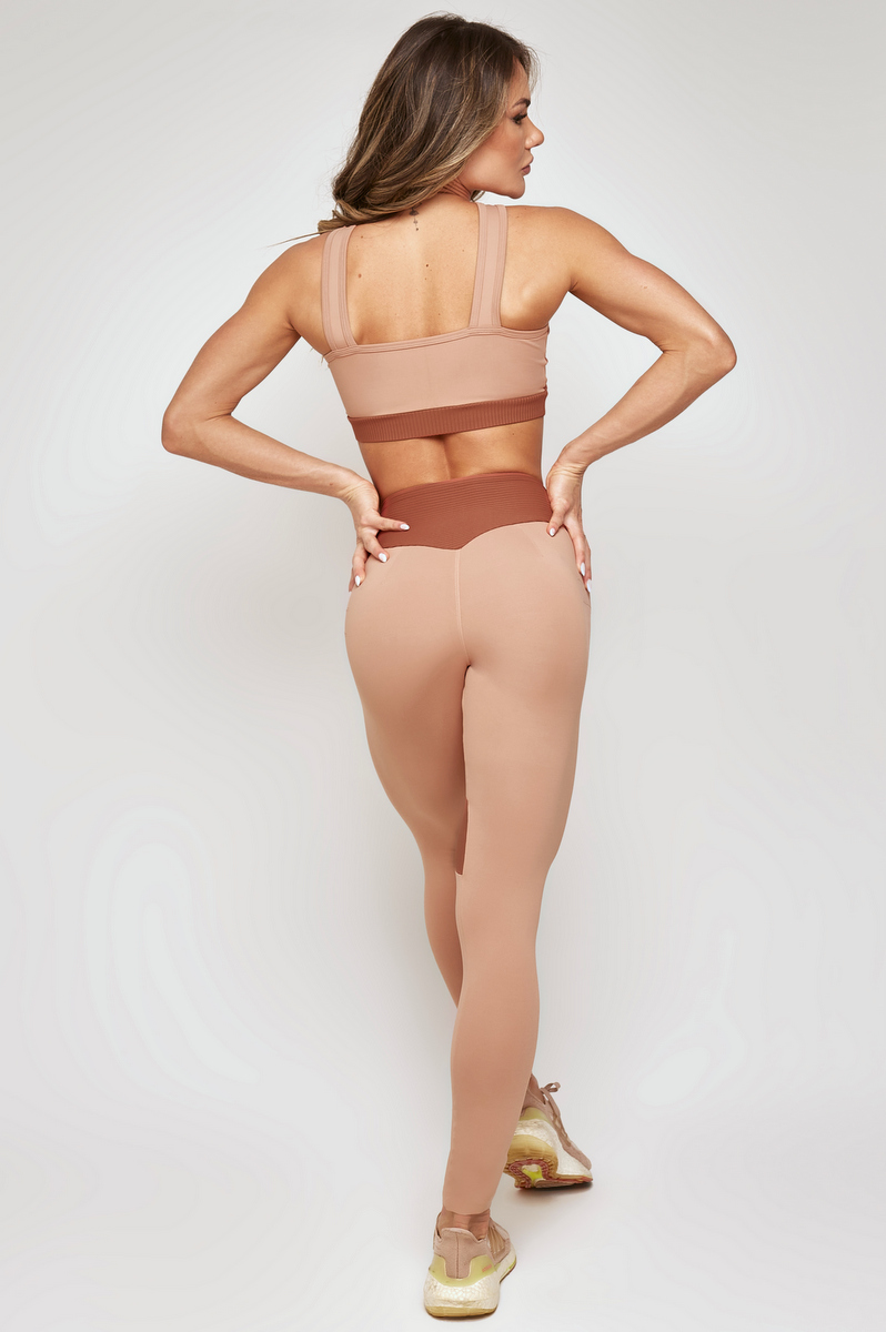 Lets Gym - Legging Surface Nude - 2119ND