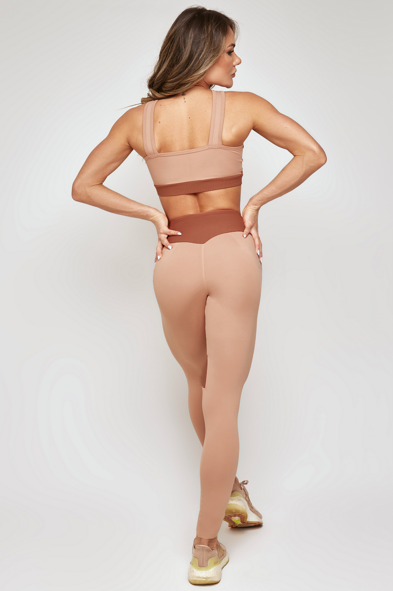 Lets Gym - Surface Nude Leggings - 2119ND