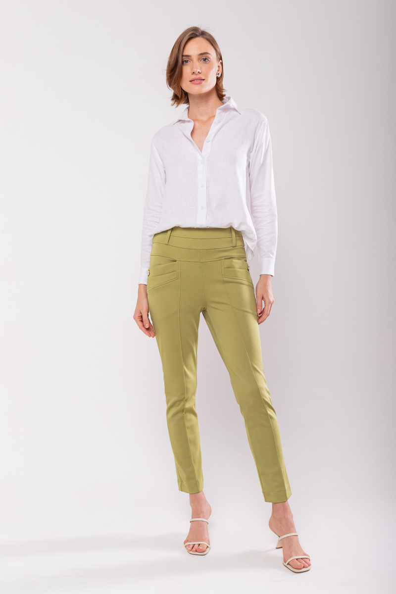 Hidrogênio - CAMILA VERDE ARENA FISHERMAN PANTS - 19510514