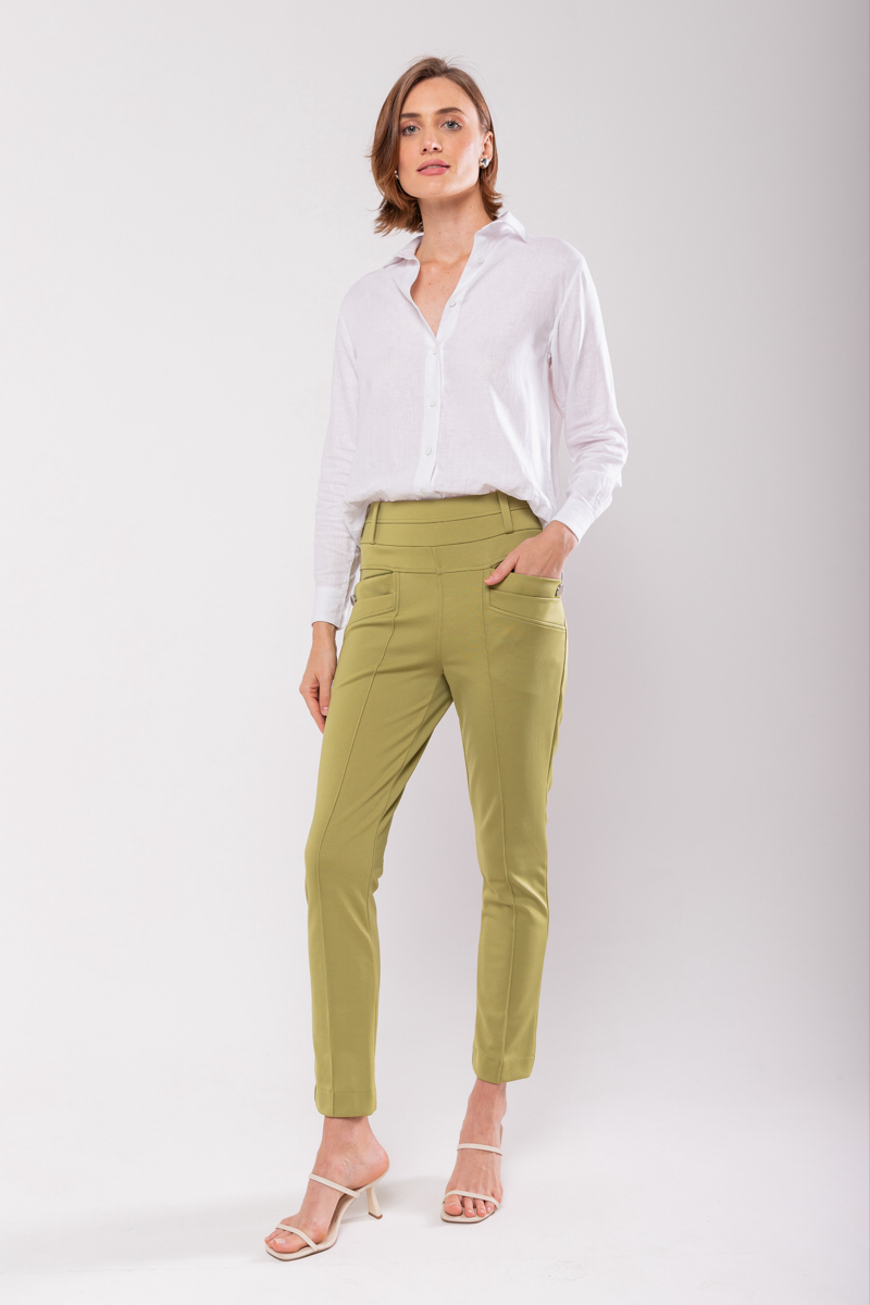 Hidrogênio - CAMILA VERDE ARENA FISHERMAN PANTS - 19510514