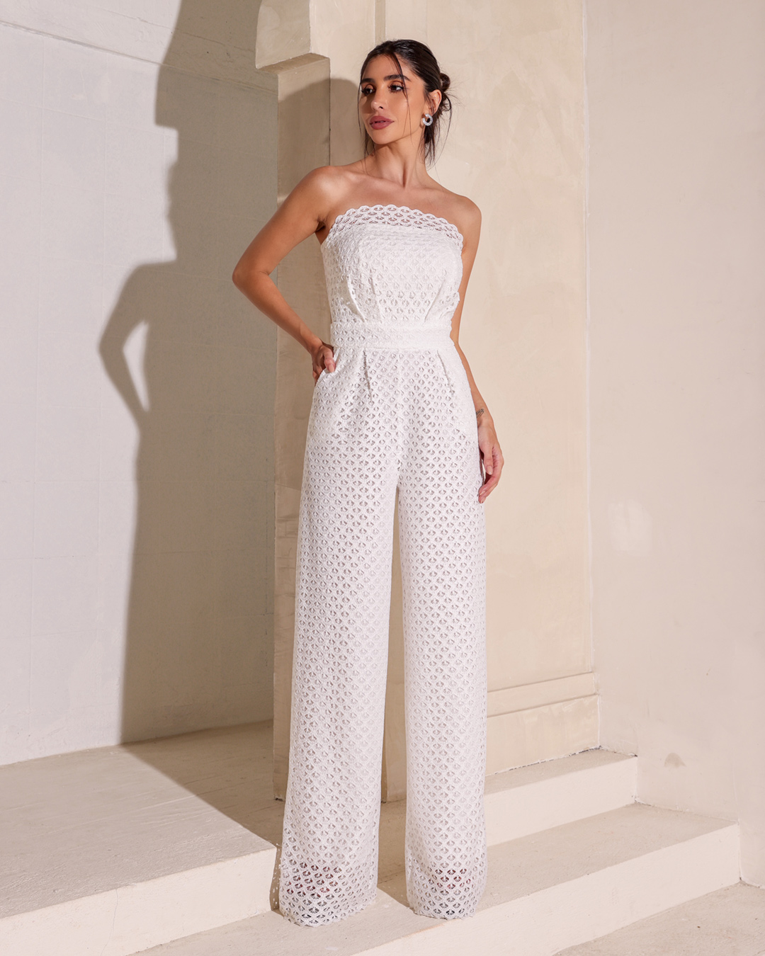 Dot Clothing - Jumpsuit Dot Clothing Gripir Offwhite - 2198OFF