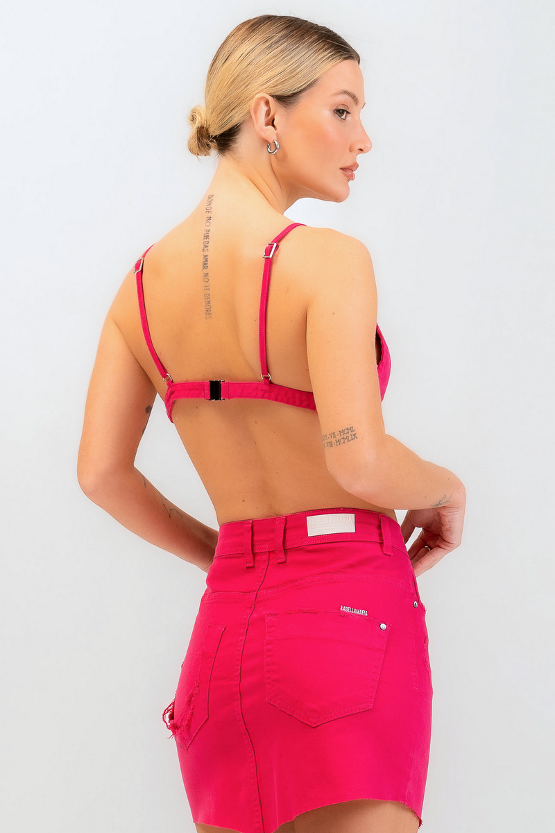 Labellamafia - Top Jeans Attack pink Labellamafia - 31062