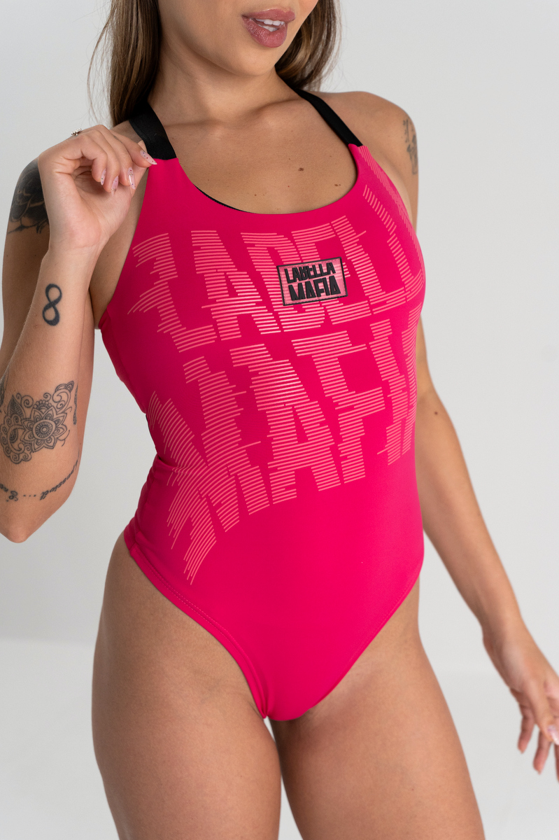 Labellamafia - Body Malha Hardcore Ladies Rosa Labellamafia - 31692