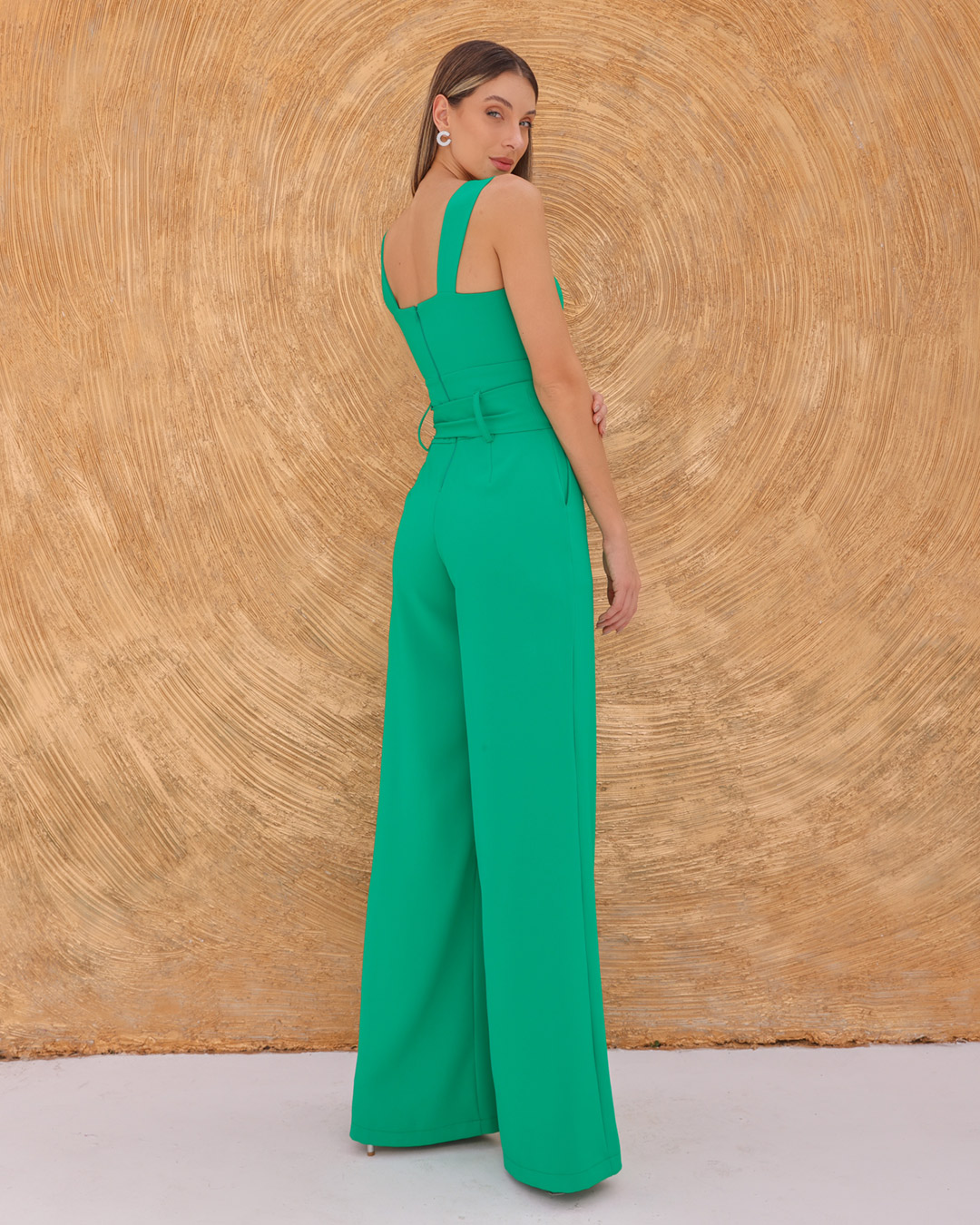 Dot Clothing - Jumpsuit Dot Clothing Alfaiataria Verde - 2150VERDE