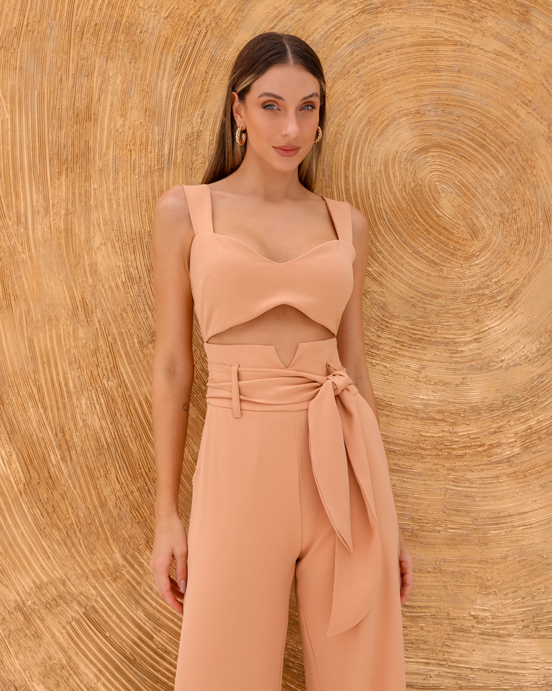 Dot Clothing - Jumpsuit Dot Clothing Tailoring Beige - 2150BEGE