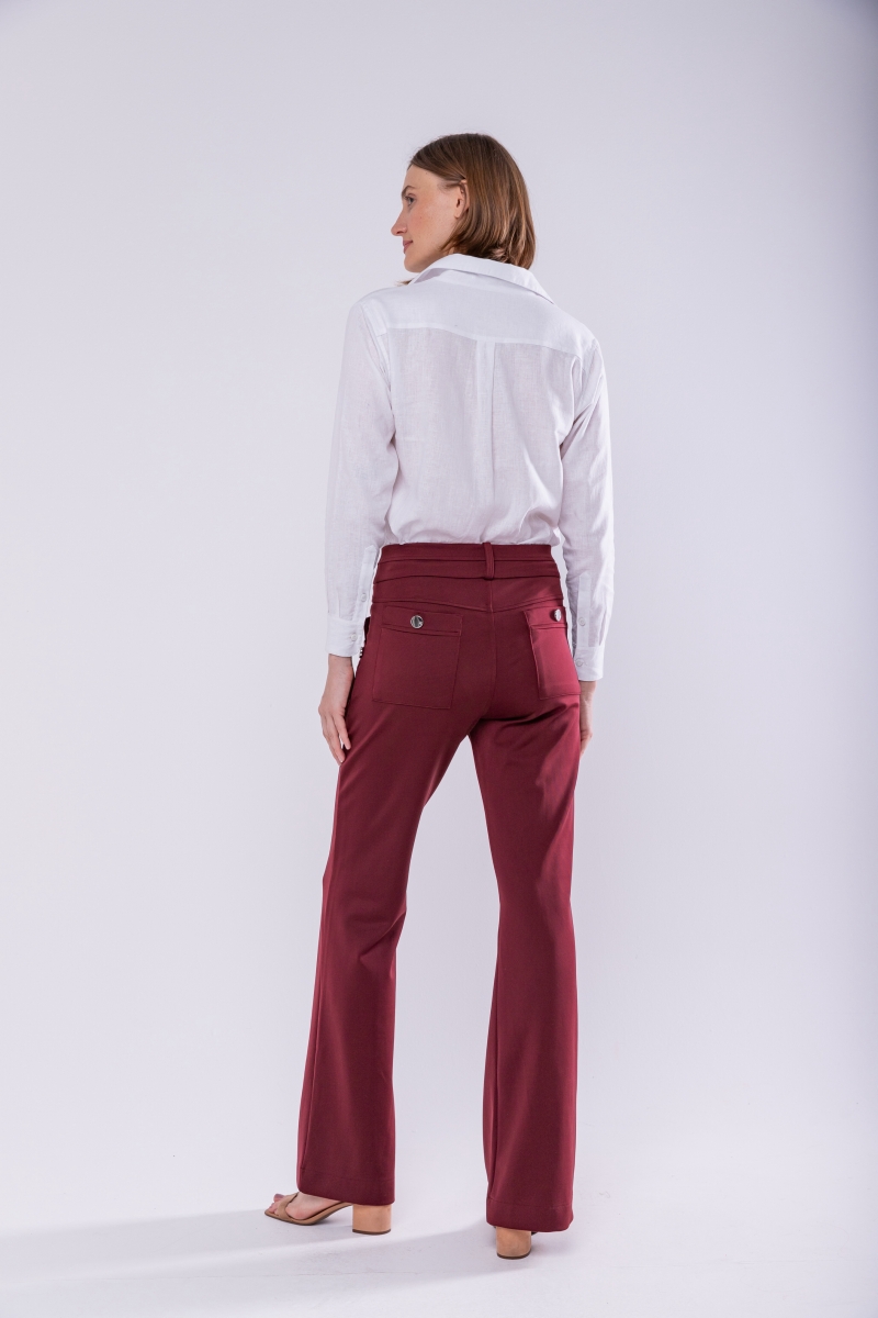 Hidrogênio - BLACKBERRY FLARE PANTS - 19507097