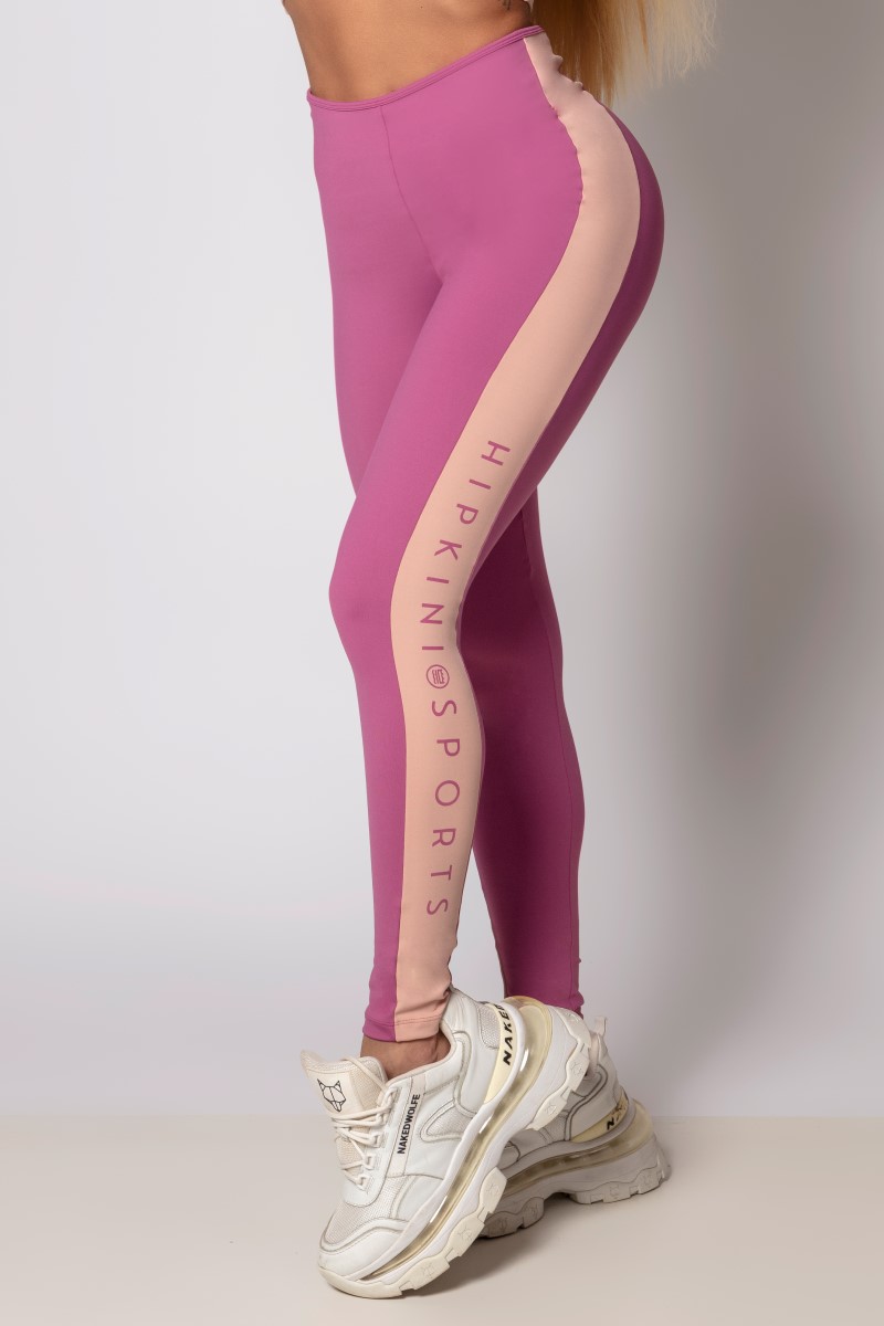 Hipkini - Legging Heaven Rosa com Recorte na lateral - 33330349