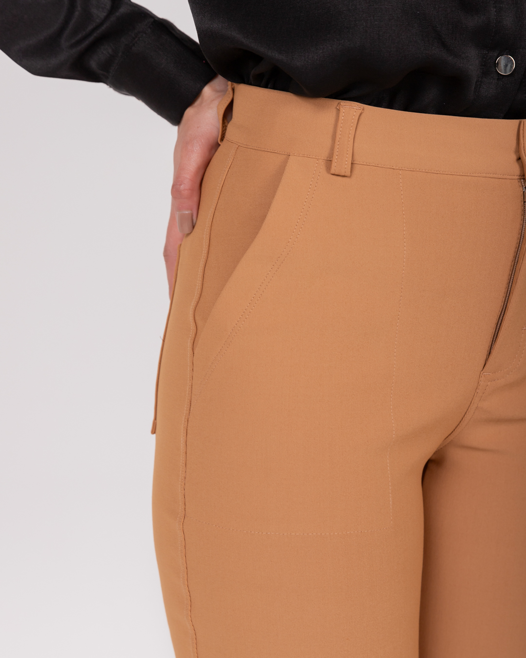 Miss Misses - Pants Miss Misses Tailoring With Pockets Caramel - 54068BEGE