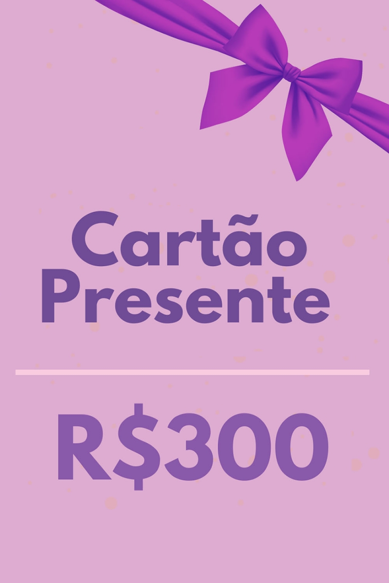 ZNG - VALE PRESENTE - R$300,00 - CARTAO300