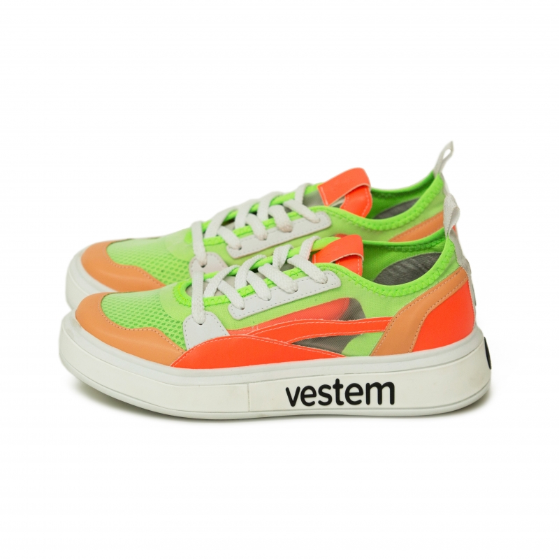 Vestem - Tenis Frida Multicolor Verde Neon/Laranja - TE20C0498