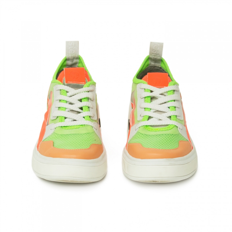 Vestem - Tenis Frida Multicolor Verde Neon/Laranja - TE20C0498