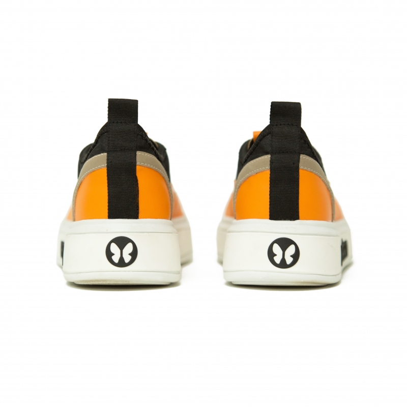 Vestem - Frida Multicolor Black/Orange Sneakers - TE20C0499