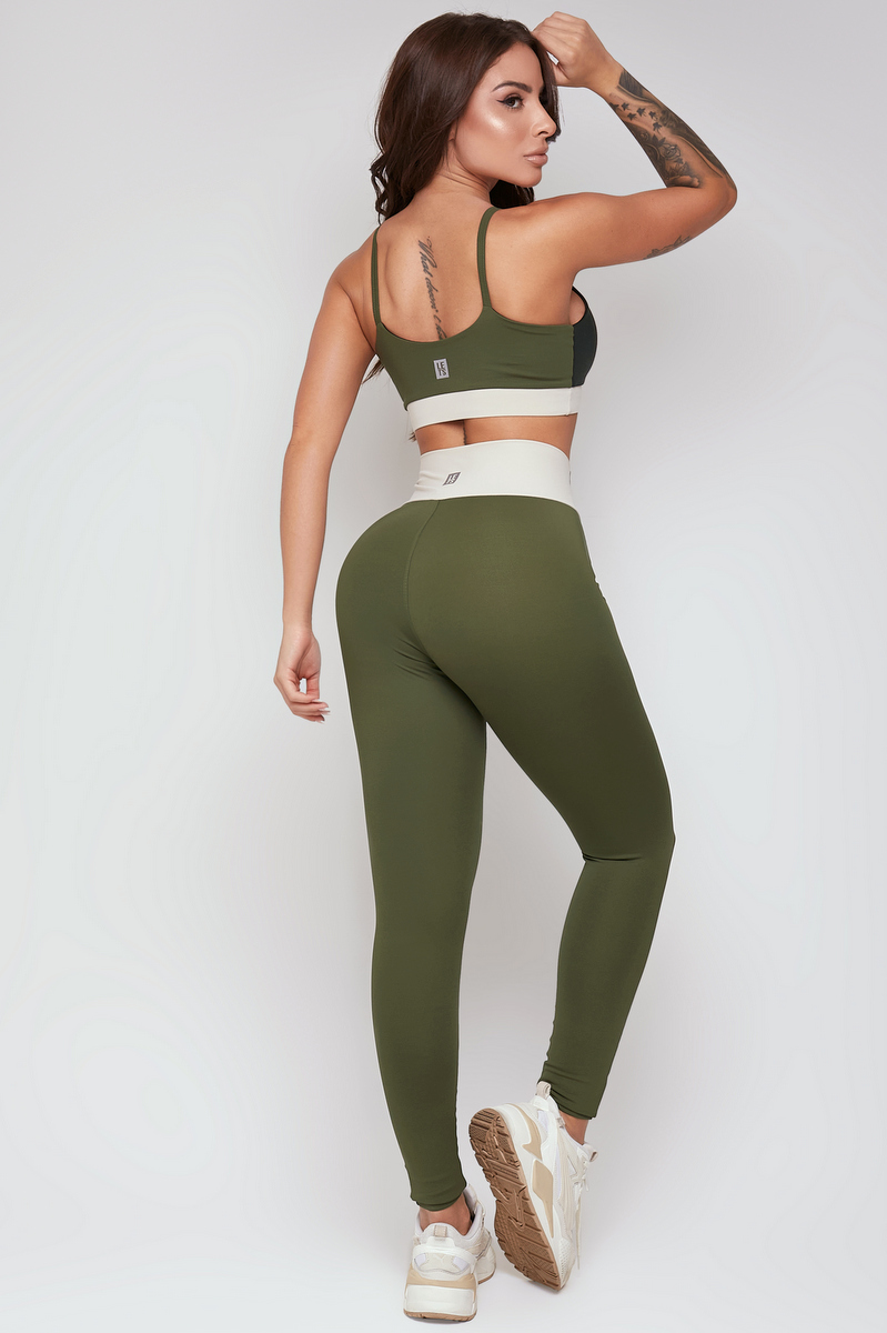 Lets Gym - Legging Glory Verde - 2285VD