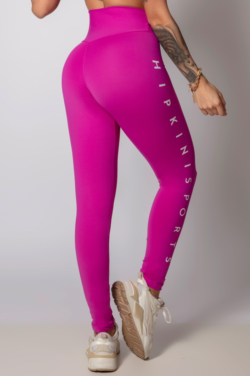 Hipkini - Strong Pink Legging with Side Silk - 33330398