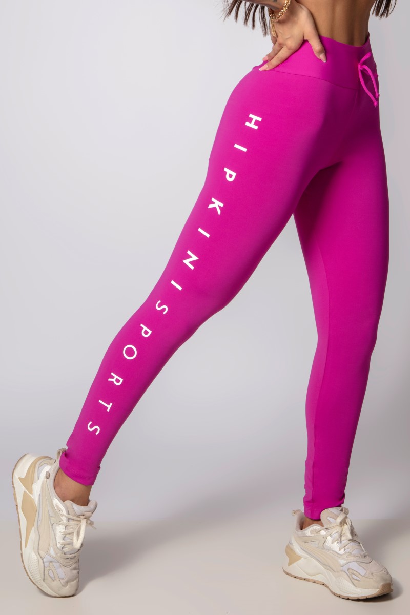 Hipkini - Strong Pink Legging with Side Silk - 33330398