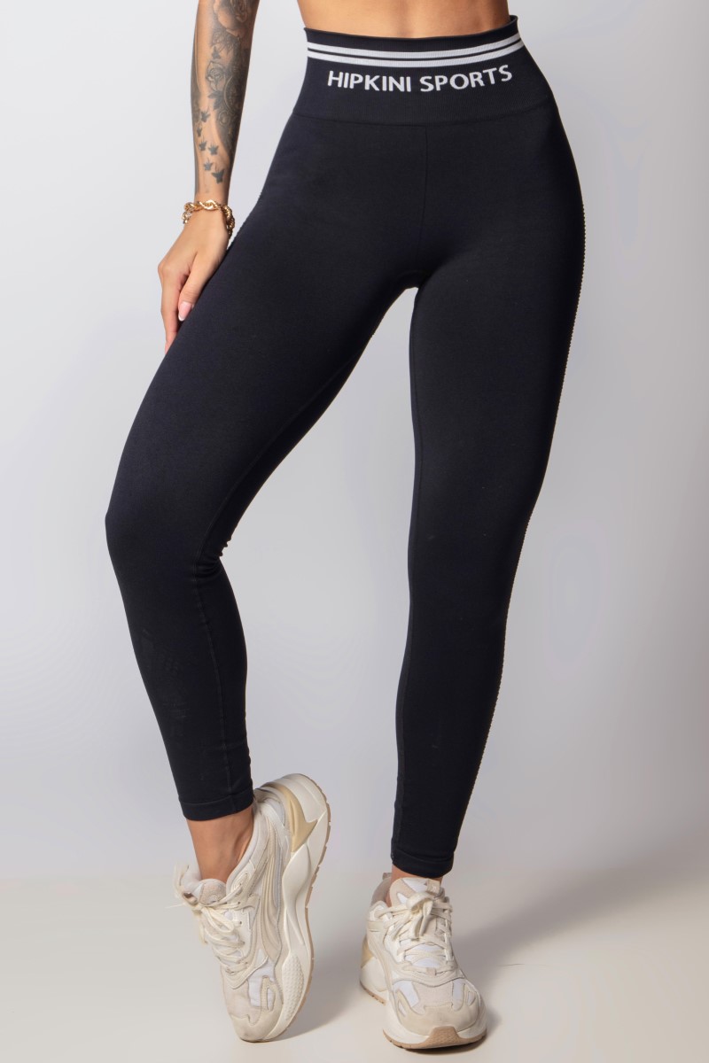 Hipkini - Black Strong Seamless Legging - 33330471