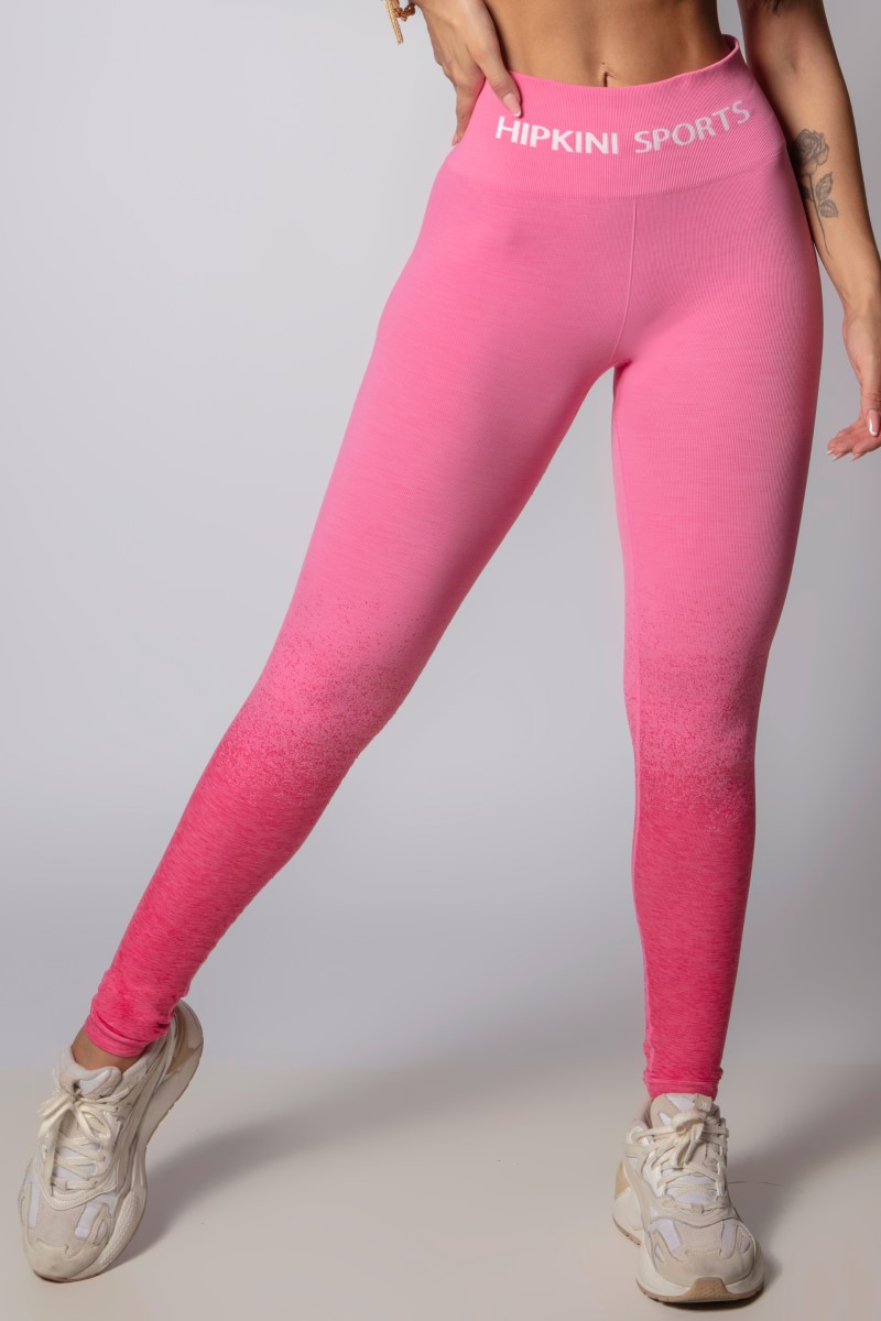 Hipkini - Legging Strong Seamless Rosa Degradê - 33330462