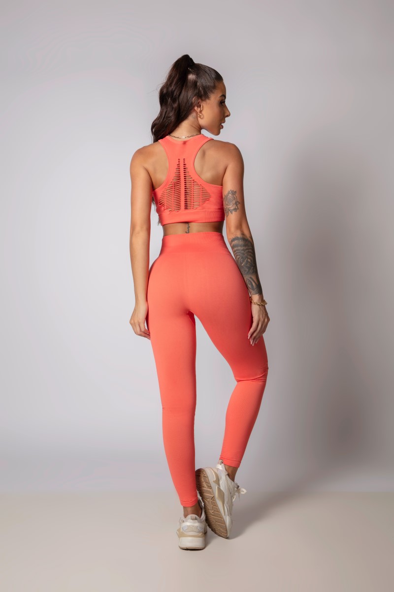 Hipkini - Top Fresh Seamless Laranja - 33330459