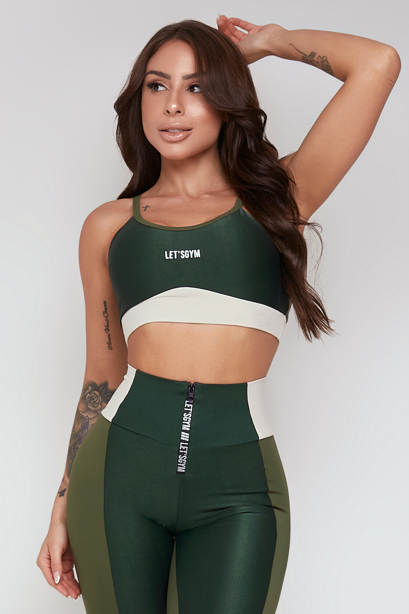 Lets Gym - Top Glory Green - 2284VD