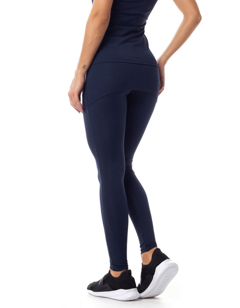 Vestem - Legging Fuso Com Tapa Bumbum Marinho Escuridão - FS61.C0173