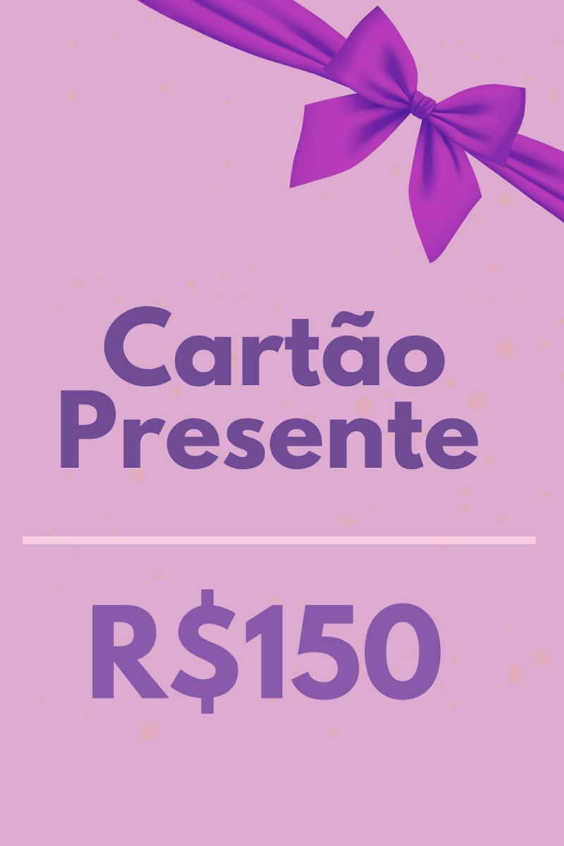 ZNG - VALE PRESENTE - R$150,00 - CARTAO150