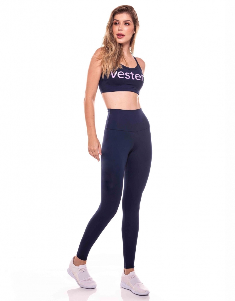 Vestem - Legging Fuso Lovers Marinho Escuridão - FS856.ESS.C0173